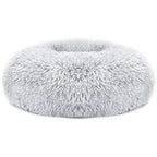 Luxury Plush Dog Bed – Soft Fleece Sofa with Cozy Nest Design, Large