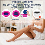 At-Home Waxing Kit – 23-Piece Professional Hair Removal Set with Wax Warmer