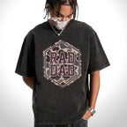 Men's Premium Washed Cotton T-Shirt | Relaxed Fit Short Sleeve Tee