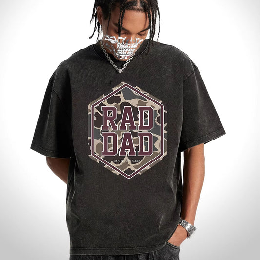 Men's Premium Washed Cotton T-Shirt | Relaxed Fit Short Sleeve Tee