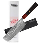 Professional 8-Inch Damascus Chef Knife | VG-10 Japanese Steel | 67-Layer Hand-Hammered Blade