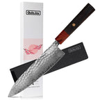Professional 8-Inch Damascus Chef Knife | VG-10 Japanese Steel | 67-Layer Hand-Hammered Blade