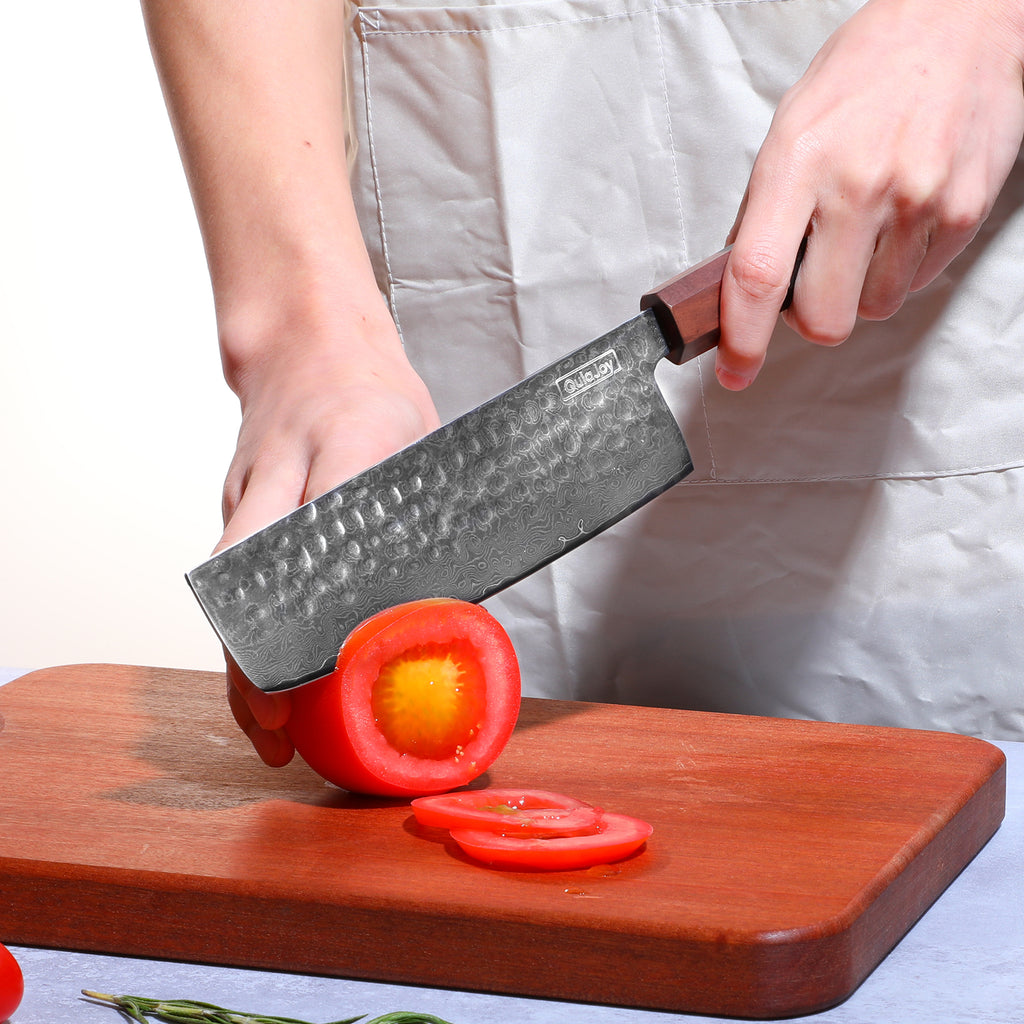 Professional 8-Inch Damascus Chef Knife | VG-10 Japanese Steel | 67-Layer Hand-Hammered Blade