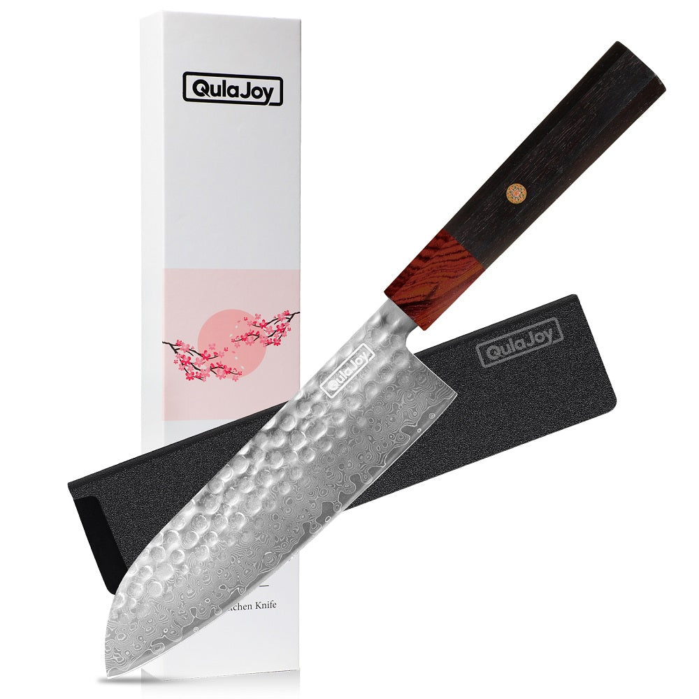 Professional 8-Inch Damascus Chef Knife | VG-10 Japanese Steel | 67-Layer Hand-Hammered Blade