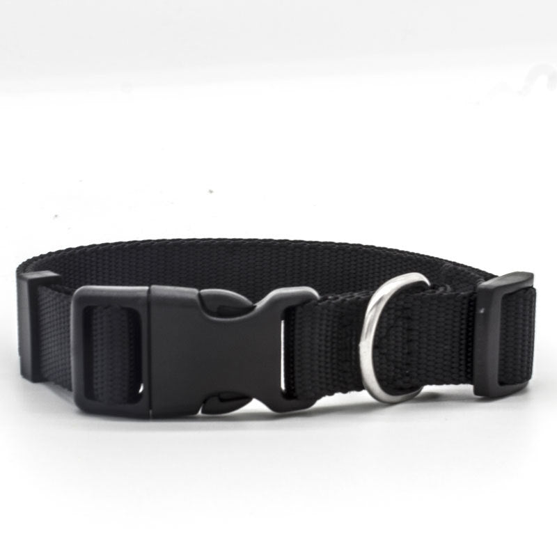 Adjustable Dog Collar – Durable Nylon | XS to XL | 6 Colors