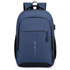 Large Capacity Laptop Backpack - Water-Resistant Oxford Cloth with Tablet Compartment