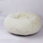 Calming Plush Pet Bed – Anxiety-Relief Nest for Dogs & Cats