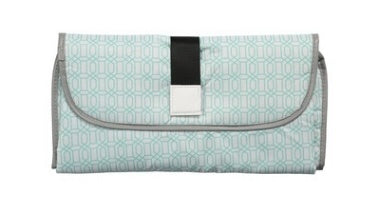 Portable Waterproof Baby Changing Pad - Foldable Travel Diaper Mat with Storage Pockets
