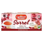 Caribbean Dreams Jamaican Sorrel & Ginger Tea, Pack of 1 - 3
