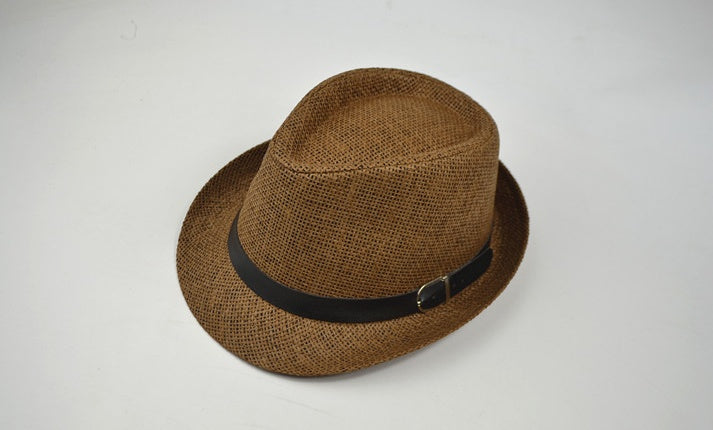 Woven Straw Sun Hat – Unisex Outdoor Beach & Travel Hat