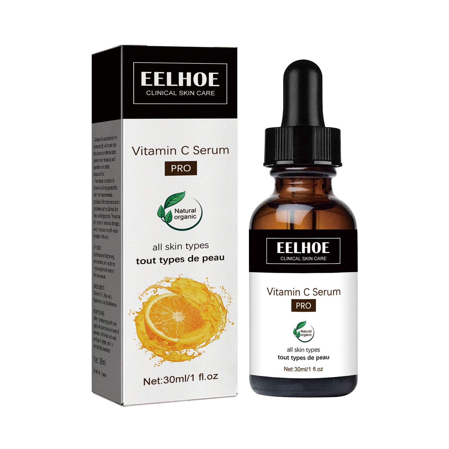 Vitamin C Brightening Serum – Anti-Aging Face Serum for Fine Lines, Firming & Radiant Skin