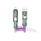 4-in-1 Universal Fast Charging Cable - Multi-Device Charger for iPhone, Android & USB-C