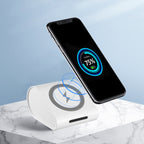 Wireless Power Bank 10400mAh - Qi Fast Charging Portable Charger for iPhone & Samsung