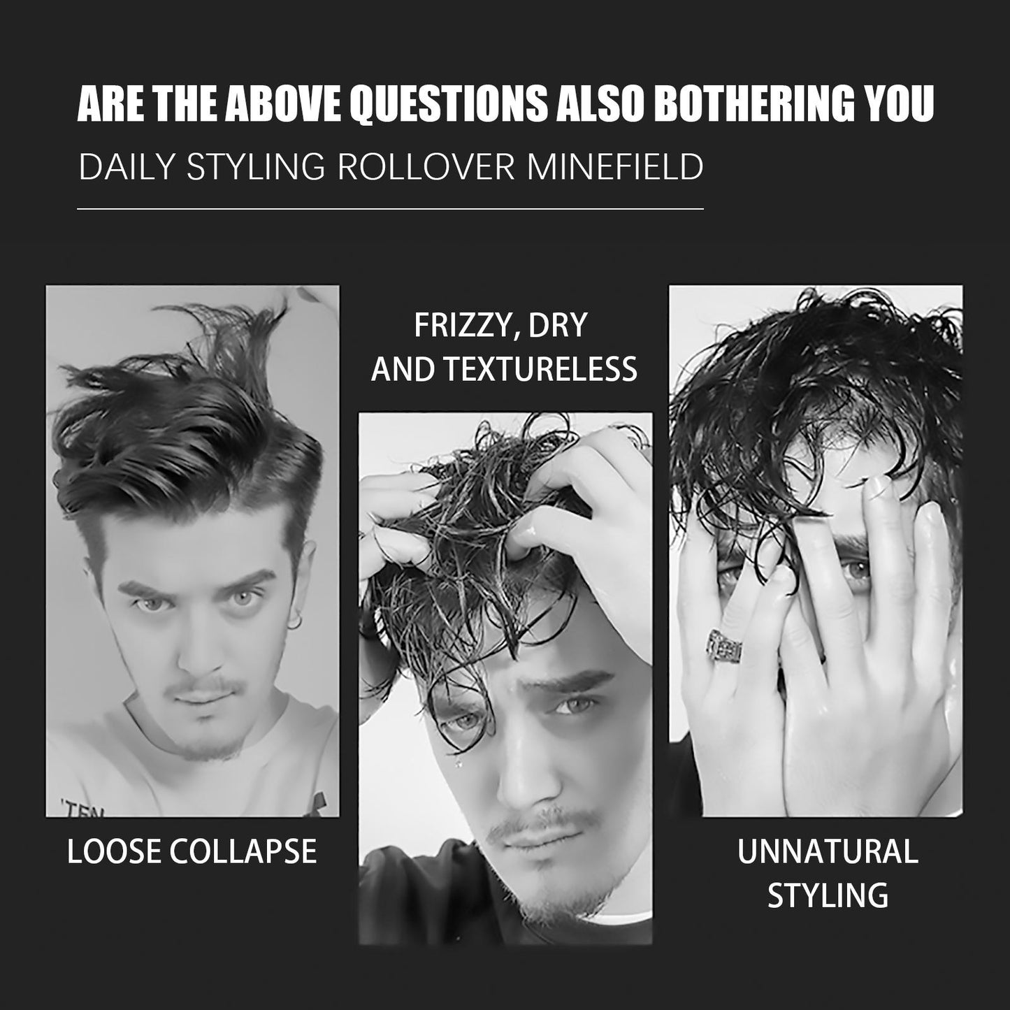 Volumizing Hair Setting Spray - Long-Lasting Hold & Moisture for Thicker, Fuller Hair (3.4 oz)