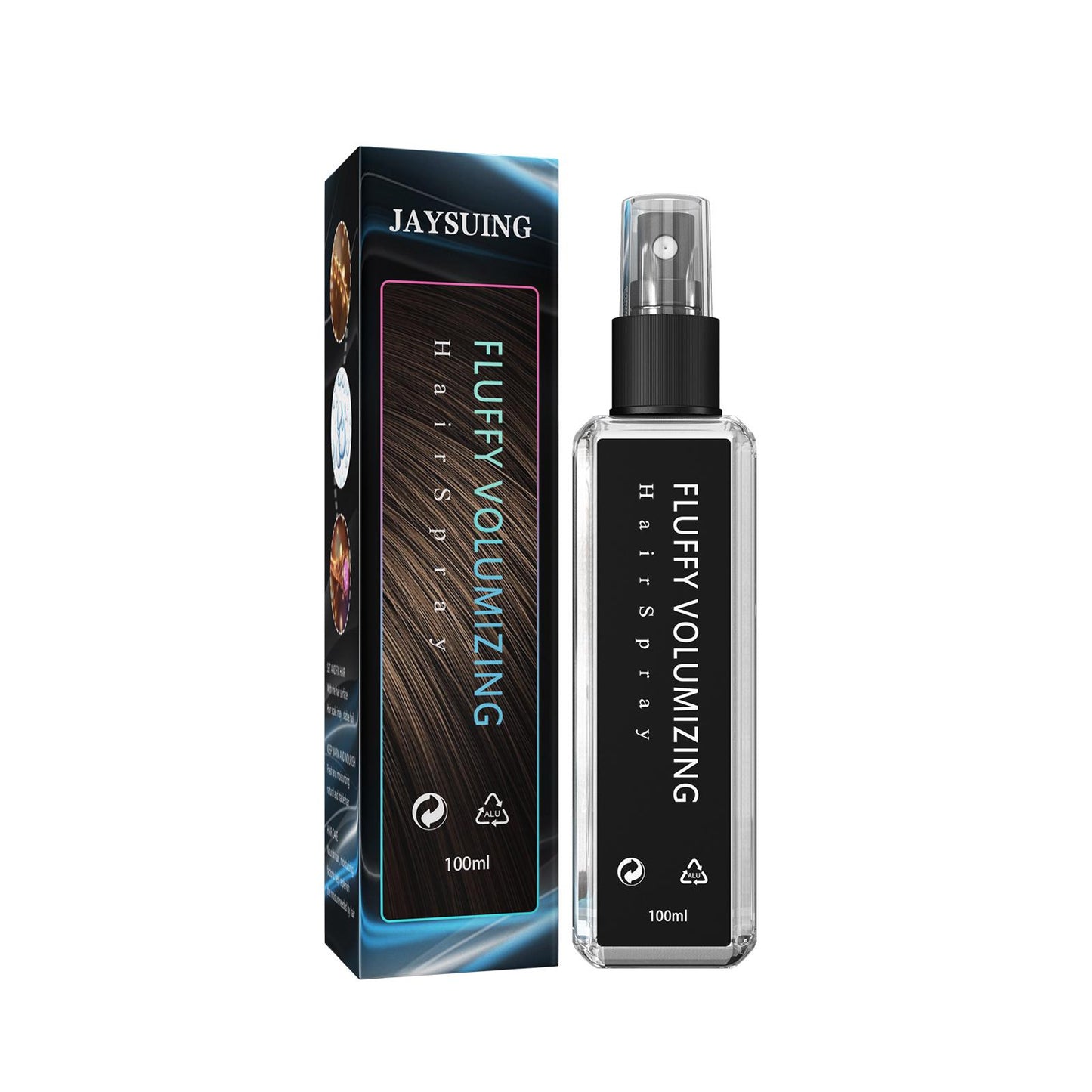 Volumizing Hair Setting Spray - Long-Lasting Hold & Moisture for Thicker, Fuller Hair (3.4 oz)