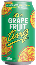 Ting Sparkling Jamaican Grapefruit Flavored Beverage 1 PCS TO 12 PACK – Authentic Caribbean Soda