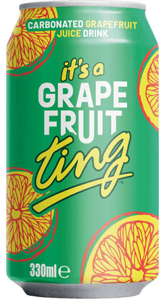 Ting Sparkling Jamaican Grapefruit Flavored Beverage 1 PCS TO 12 PACK – Authentic Caribbean Soda