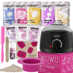 At-Home Waxing Kit – 23-Piece Professional Hair Removal Set with Wax Warmer