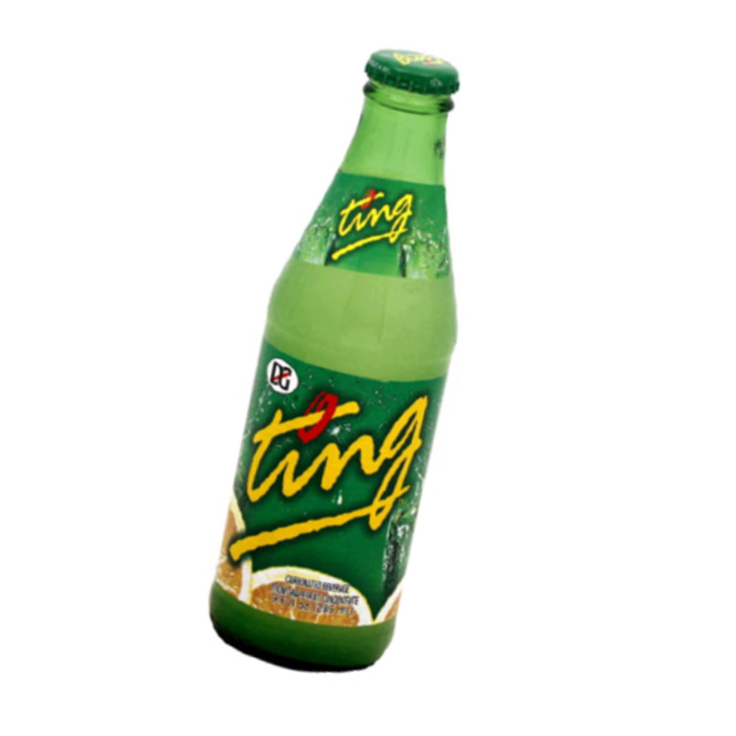 D&G Jamaican Ting Grapefruit Soda, 9.6 fl oz Glass Bottles – 24 Pack | Classic Caribbean Citrus Soda