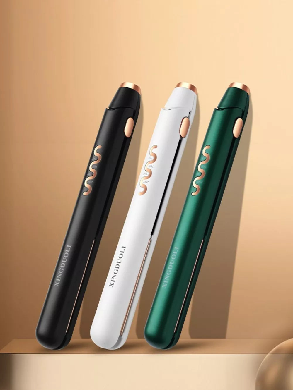 Mini 2-in-1 Hair Straightener & Curler – Lightweight Everyday Styling for Straight or Wavy Hair