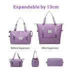 Waterproof Beach Tote Bag - Large Capacity Travel Bag with Scratch-Resistant Coating