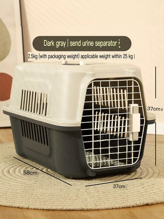 Portable Pet Carrier – Lightweight Medium Travel Bag for Cats & Small Dogs