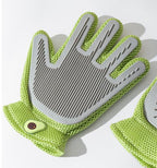 Pet Grooming Glove - 2-in-1 Deshedding Brush & Massage Tool for Cats & Dogs