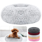 Luxury Plush Dog Bed – Soft Fleece Sofa with Cozy Nest Design, Large