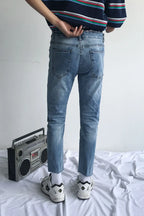 Men's Skinny Jeans – Cotton Blend Slim Fit Denim | Sizes S–XL