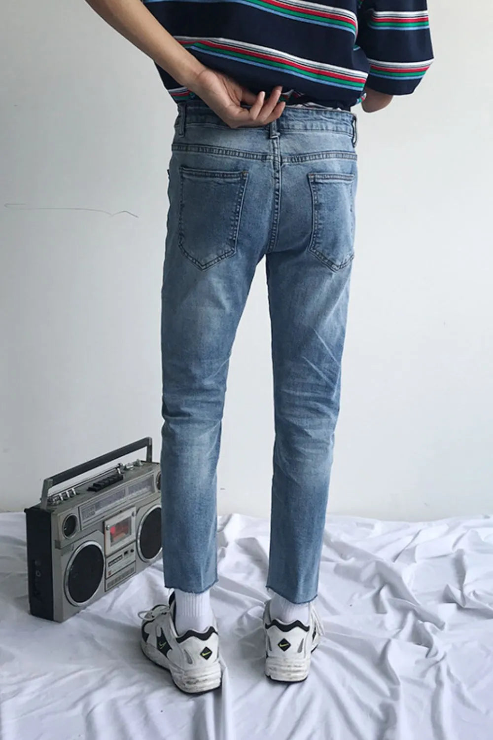 Men's Skinny Jeans – Cotton Blend Slim Fit Denim | Sizes S–XL