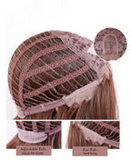 Ombre Brown to Blonde Long Curly Wig | Heat-Resistant Synthetic