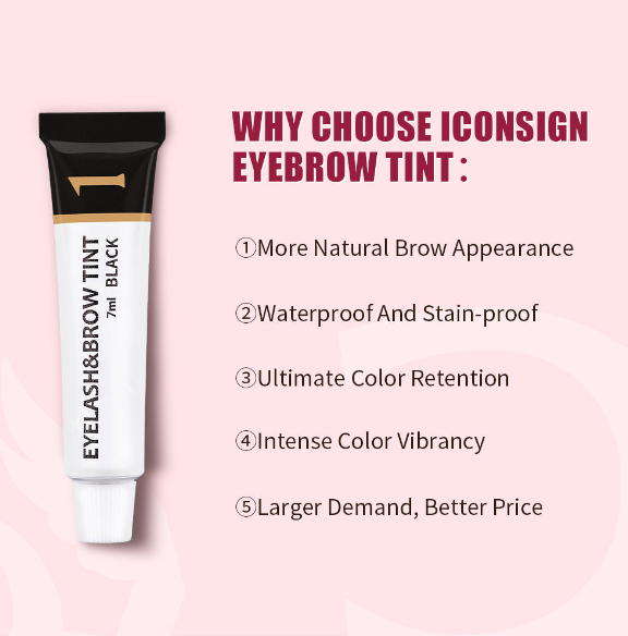 Professional Eyebrow & Eyelash Tint Kit – Long-Lasting Brow & Lash Dye