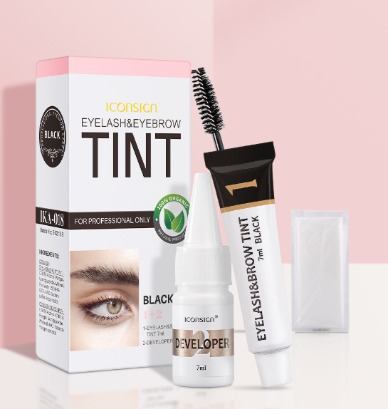 Professional Eyebrow & Eyelash Tint Kit – Long-Lasting Brow & Lash Dye