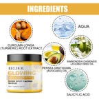 Turmeric Brightening Face Scrub – Exfoliating Cleanser for Smooth, Radiant Skin