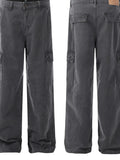Men's Wide Leg Jeans – 100% Cotton, Relaxed Fit & Pocketed
