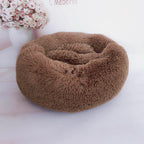 Calming Plush Pet Bed – Anxiety-Relief Nest for Dogs & Cats