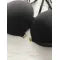 Women's Black Front-Button Lingerie Set – Sexy Bra & Panty Set