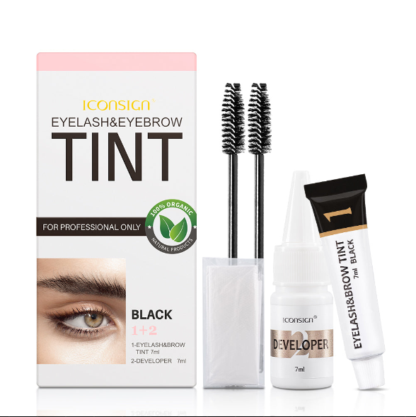 Professional Eyebrow & Eyelash Tint Kit – Long-Lasting Brow & Lash Dye