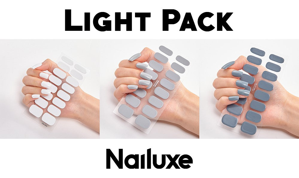 Pure Color Nail Stickers – 16 Solid Shades | Press-On Nail Art Strips