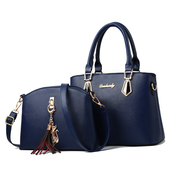 Women's Large Capacity Crossbody Tote Handbag – Stylish PU Leather Shoulder Bag
