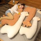 Giant Alpaca Plush Pillow – Soft Huggable Stuffed Animal Toy