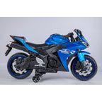 12V Kids Electric Motorcycle Ride-On Toy with Training Wheels – Ages 3–6