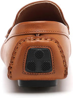 DECARSDZ Men's Penny Loafers – Slip-On Moccasin, PU Upper & Cushioned Insole