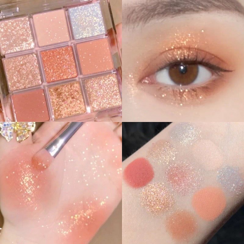Nude Eyeshadow Palette – 12 Matte, Pearl & Shimmer Shades | Natural to Full Glam