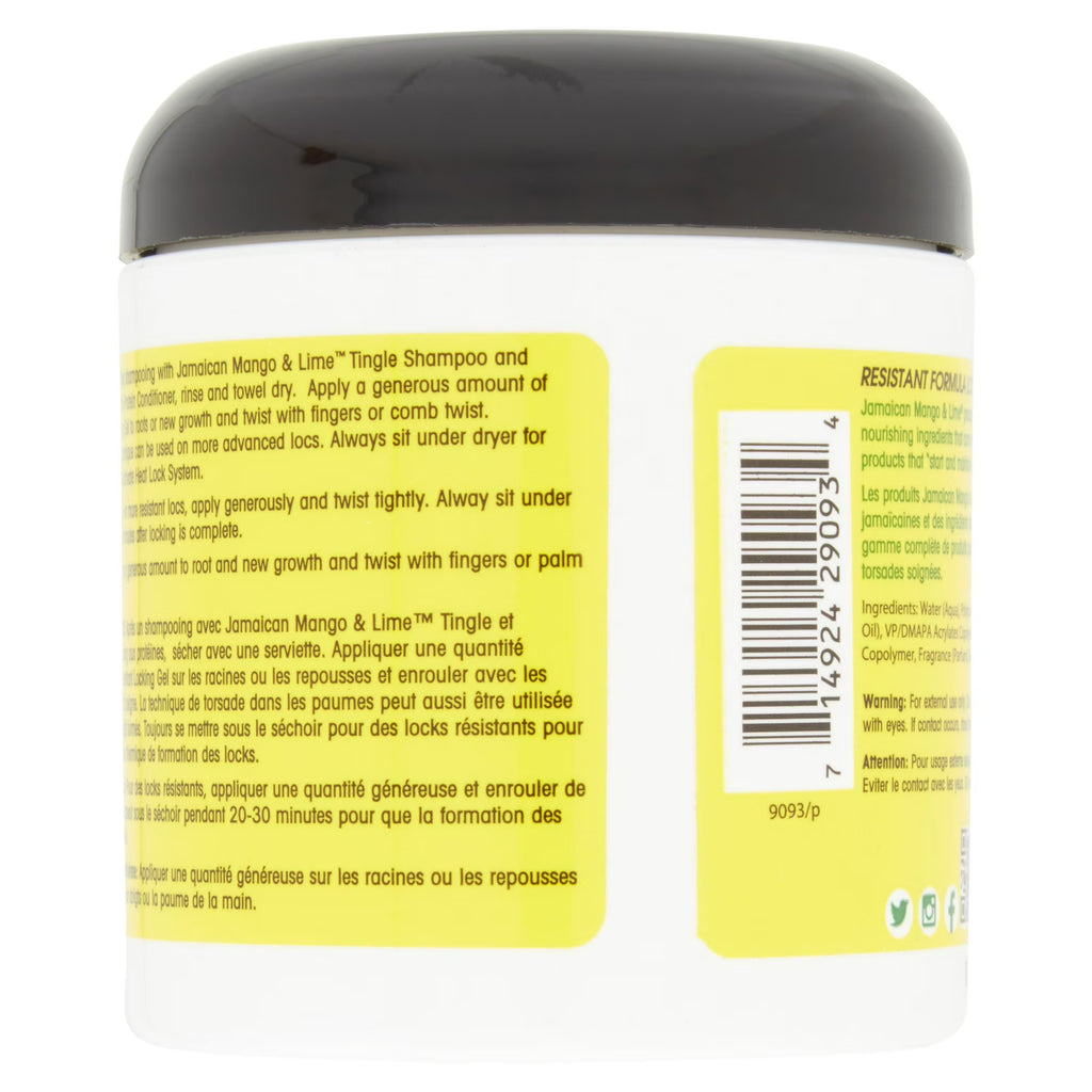 Jamaican Mango & Lime Extra Hold Locking Gel, 6 oz – Nourishing Resistant Formula for All Hair Types