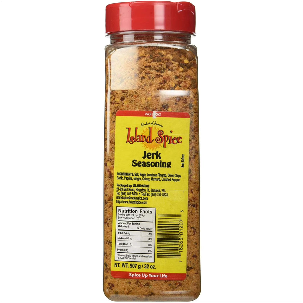 Island Spice Jerk Seasoning – Restaurant Size, 32 oz. | Product of Jamaica