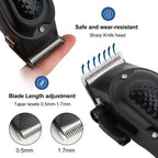 Hiena HYN-212 Electric Hair Clipper UBS Rechargeable Cordless Beard Trimmer Men Powerful Electric Hair Clipper Trimming Tool