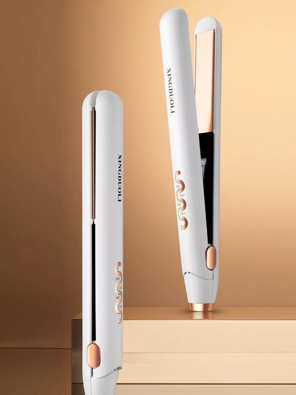 Mini 2-in-1 Hair Straightener & Curler – Lightweight Everyday Styling for Straight or Wavy Hair