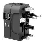 Universal Travel Adapter - All-in-One International Power Plug for 150+ Countries