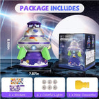 UFO Flying Saucer Water Sprinkler Toy – Outdoor Summer Rocket Fountain for Kids